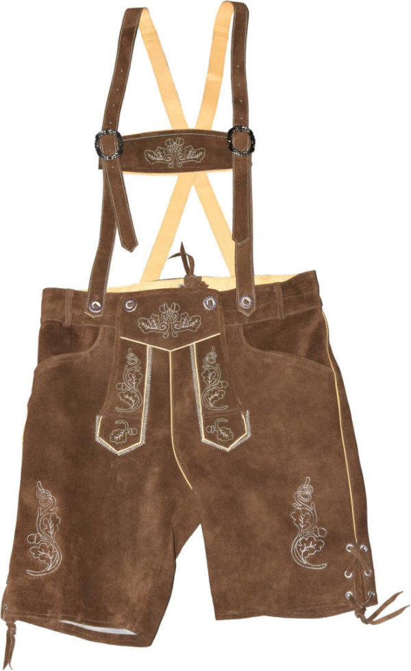 Herren Lederhose kurz