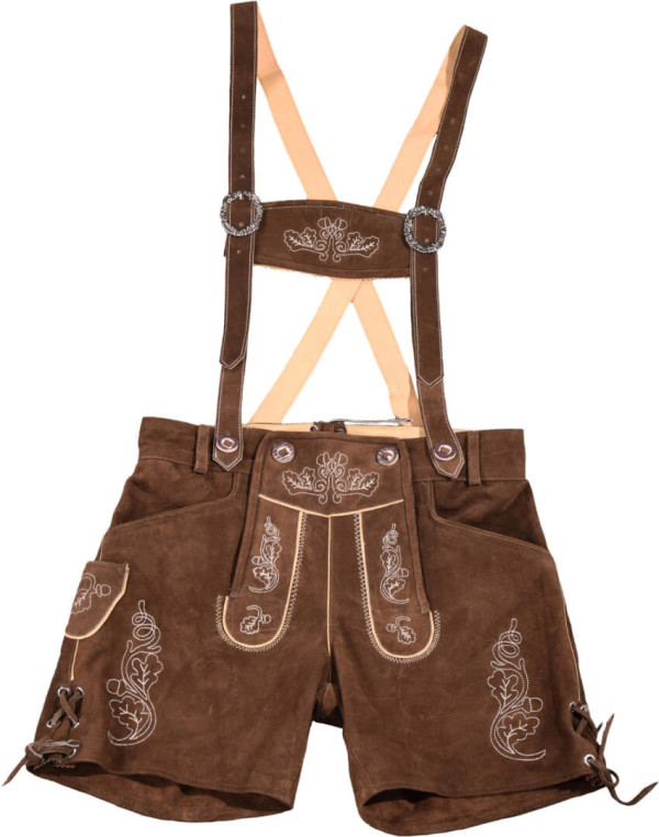Damen Lederhose kurz