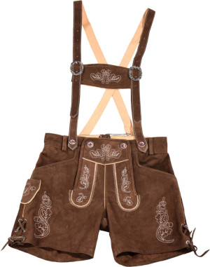Damen Lederhose kurz