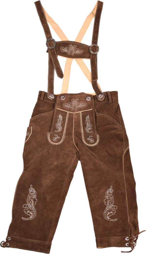 Damen Lederhose lang