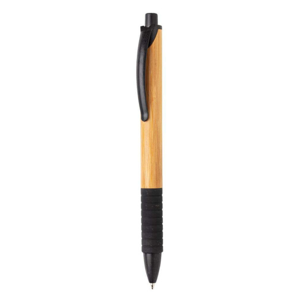 Bambus & Weizenstroh Stift, grün