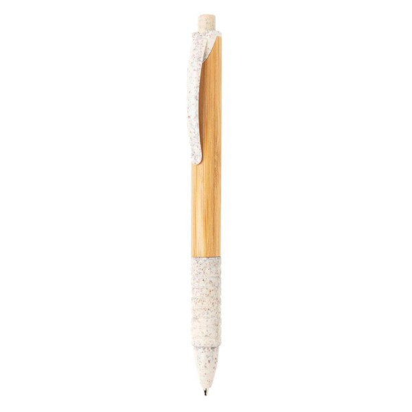 Bambus & Weizenstroh Stift, grün
