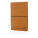 A5 Notizbuch aus recyceltem Leder, braun - p772.219__b_1 - variant XD4 P772.219