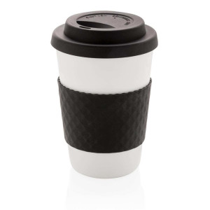 Wiederverwendbarer Kaffeebecher 270ml, grün - Reklamnepredmety