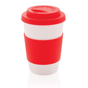 Wiederverwendbarer Kaffeebecher 270ml, grün - Reklamnepredmety