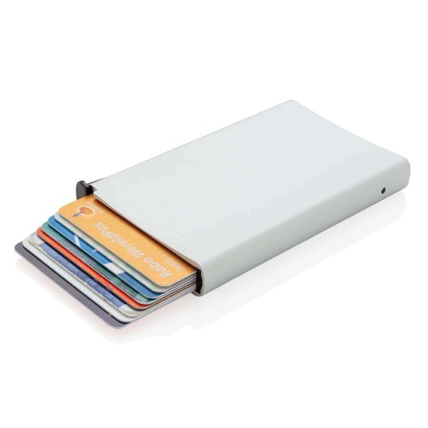 Aluminium RFID Kartenhalter, silber