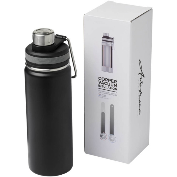 Gessi 590 ml Sportflasche mit Vakuum-Kupfer-Isolierung.