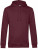 BCWU33B Organic Hooded Sweat - BCWU33B_Burgundy - variant Ls 1000300983