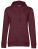 BCWW34B Organic Hooded Sweat /Women - BCWW34B_Burgundy - variant Ls 1000301117