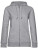 BCWW36B Organic Zipped Hood Jacket /Women - BCWW36B_Heather-Grey - variant Ls 1000301395