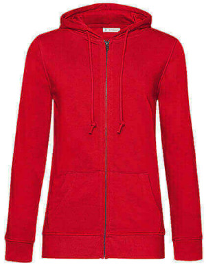 BCWW36B Organic Zipped Hood Jacket /Women - Reklamnepredmety