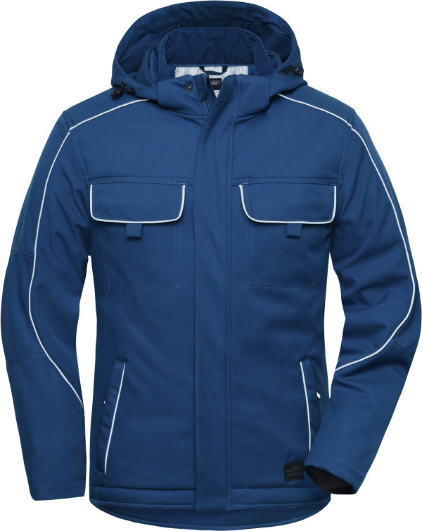 Workwear Softshell Padded Jacke -Solid-