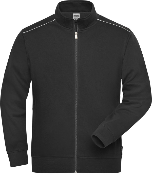 Herren Workwear Sweatjacke -Solid-