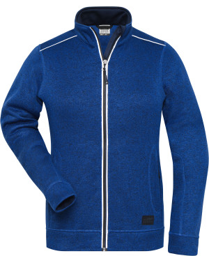 Damen Workwear Strickfleece Jacke -Solid- - Reklamnepredmety