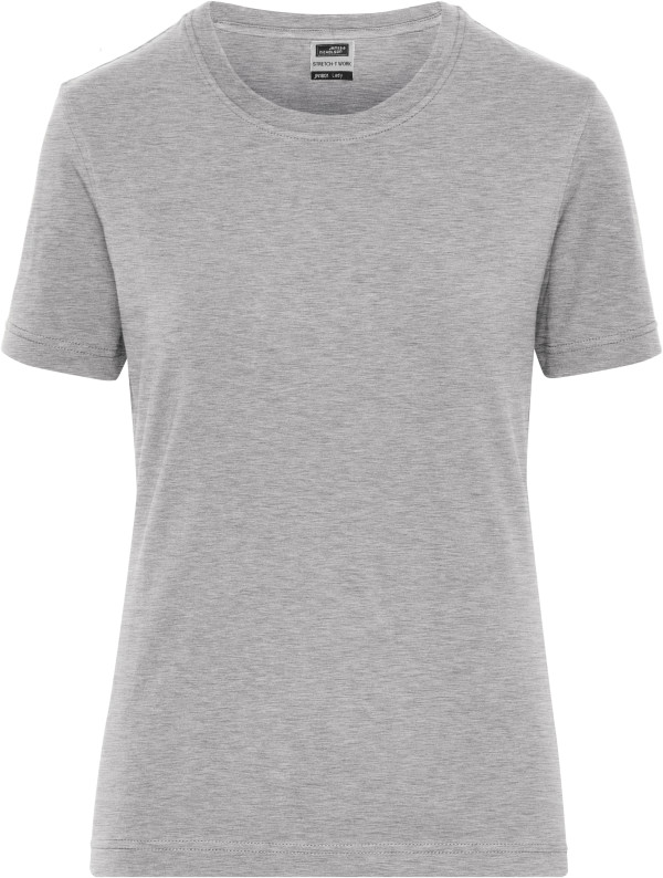 Damen Bio Stretch-T Work -Solid-