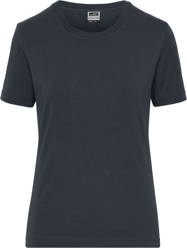 Damen Bio Stretch-T Work -Solid-