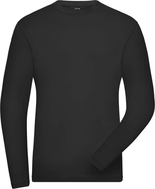 Herren Bio Stretch-T Work LSL -Solid-
