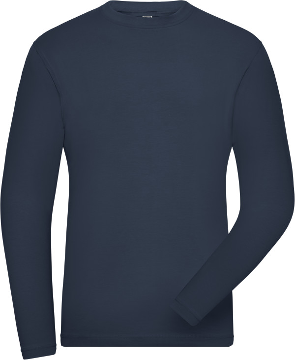 Herren Bio Stretch-T Work LSL -Solid-