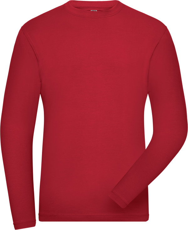 Herren Bio Stretch-T Work LSL -Solid-