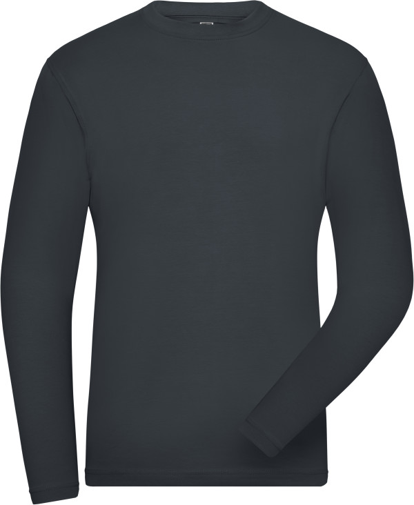 Herren Bio Stretch-T Work LSL -Solid-