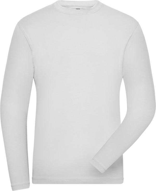 Herren Bio Stretch-T Work LSL -Solid-