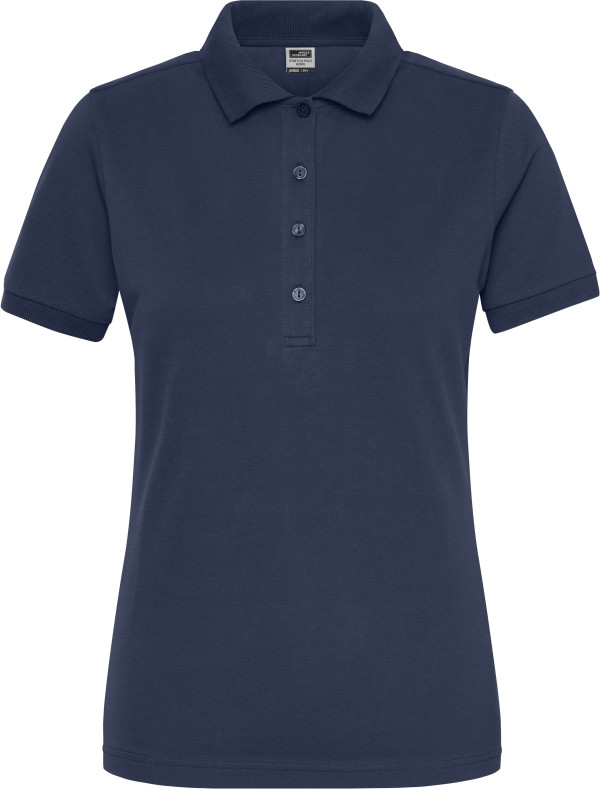 Damen Bio Stretch Polo Work -Solid-
