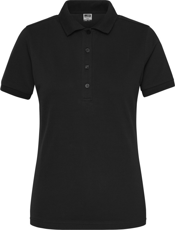 Damen Bio Stretch Polo Work -Solid-