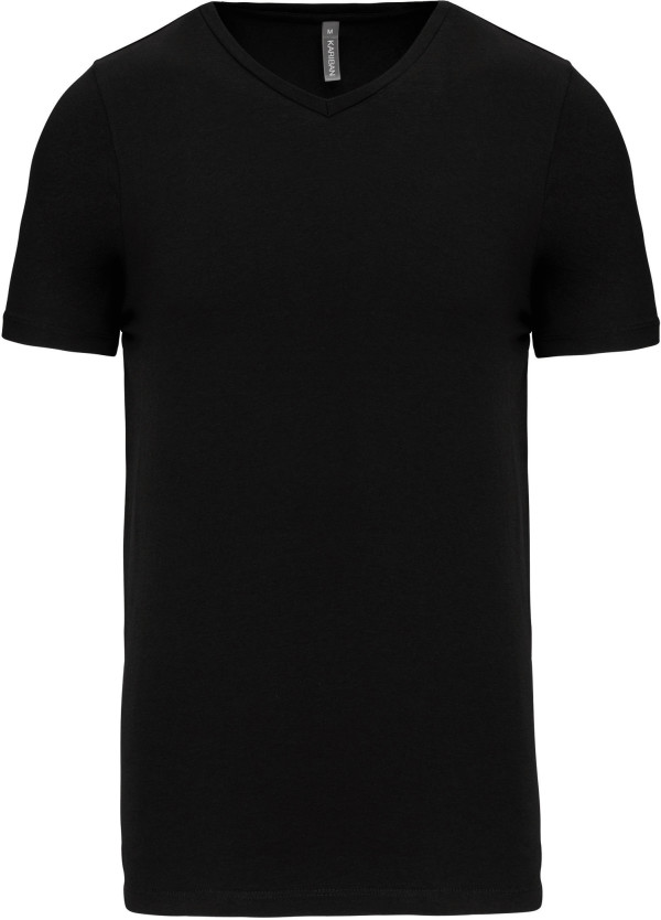 Herren V-Neck StretchT-Shirt