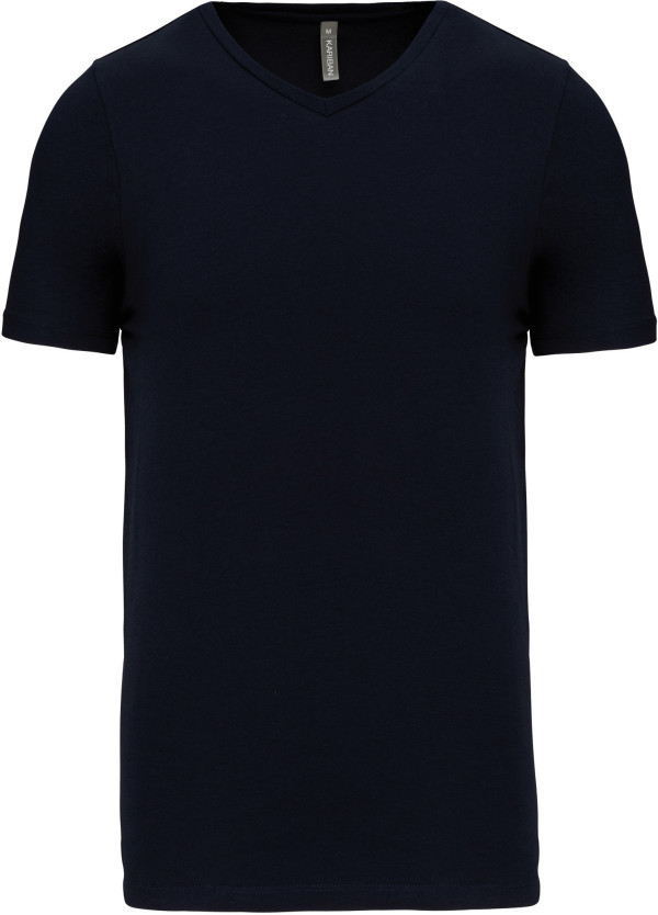 Herren V-Neck StretchT-Shirt