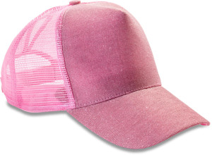 5 Panel Mesh Glitzer Kappe "New York" - Reklamnepredmety