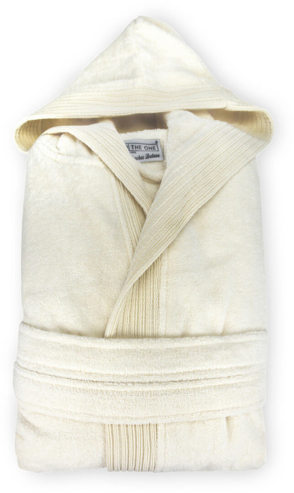 Bademantel mit Kapuze