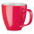 PANTHONY. 450 ml Porzellanbecher mit Hydroglasur. - 94044_02 - variant St 9404402