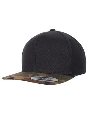 FX6089TC Classic Snapback 2-Tone Camo Cap - Reklamnepredmety