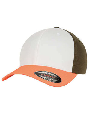 FX6277TT 3-Tone Flexfit Cap - Reklamnepredmety