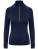 JC035 Girlie Cool-Flex 1/2 Zip Top - JC035_French-Navy - variant Ls 1000290038