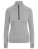 JC035 Girlie Cool-Flex 1/2 Zip Top - JC035_Silver-Grey - variant Ls 1000290048