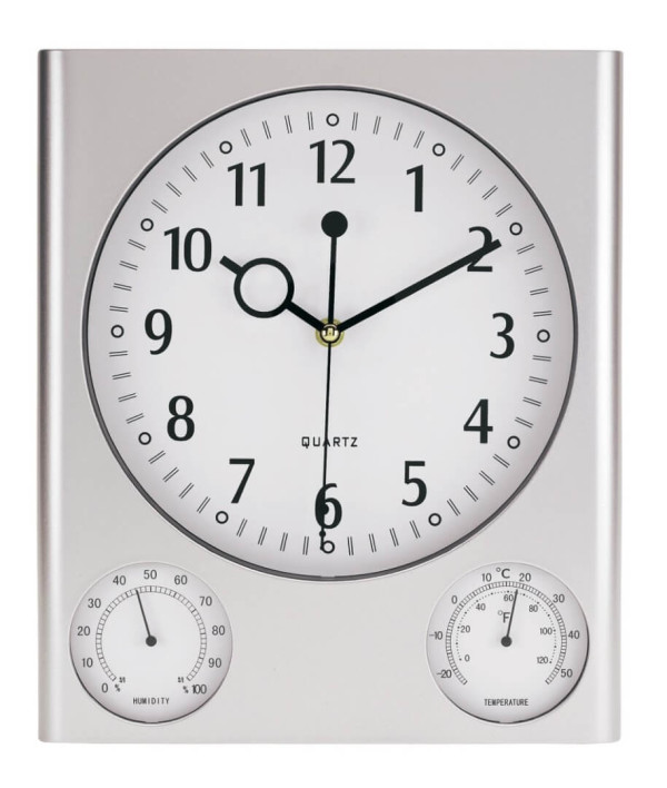 Rechteckige Wanduhr "Saturn"