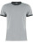 K508 Fashion Fit Ringer Tee - K508_Light-Grey-Marl_Black - variant Ls 1000299587