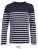 L03101 Kids´ Long Sleeve Striped T-Shirt Matelot - L03101_French-Navy_White - variant Ls 1000302378