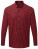PW252 Maxton Check Mens Long Sleeve Shirt - PW252_Black_Red-(ca.-Pantone-201C) - variant Ls 1000296370