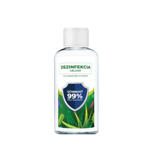 Antibakterielles Gel in klarem  80 ml - Reklamnepredmety