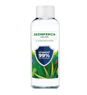 Antibakterielles Gel in klarem  90 ml - Reklamnepredmety