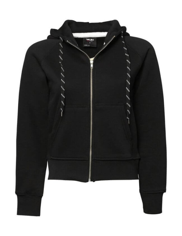 Damen-Kapuzenpullover mit Reißverschluss