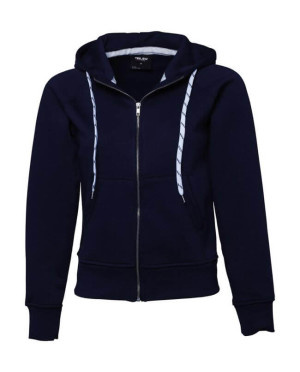 Damen-Kapuzenpullover mit Reißverschluss - Reklamnepredmety