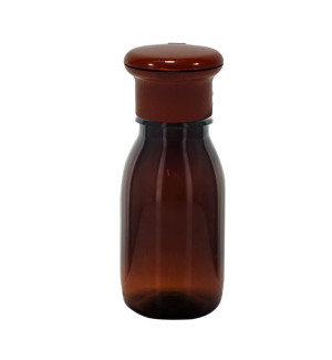 Braune Flasche mit Clip 50ml - Reklamnepredmety