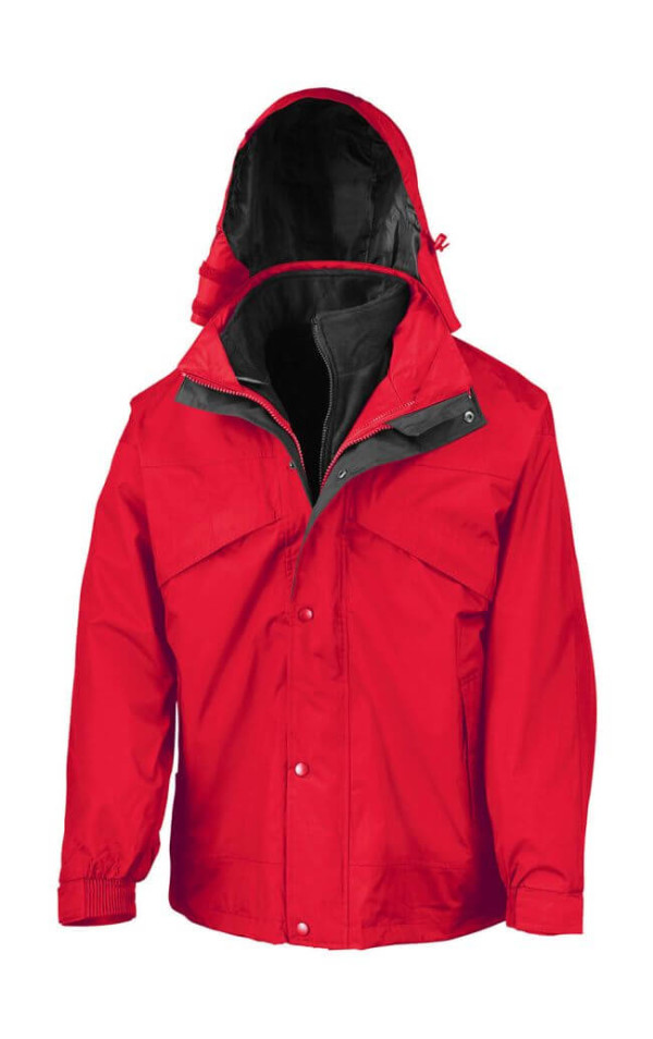 3-in-1-Jacke mit Fleece