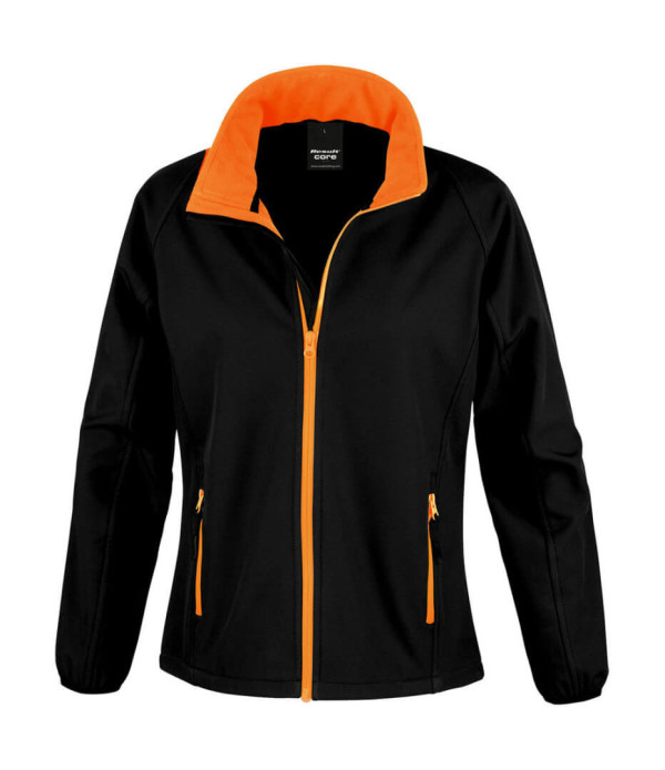 Bedruckbare Damen Soft Shell Jacke