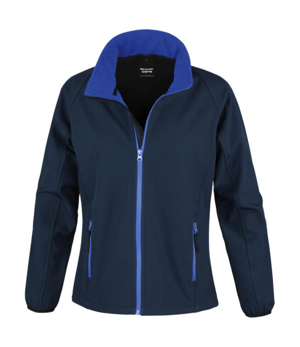 Bedruckbare Damen Soft Shell Jacke