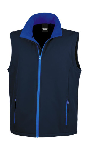 Bedruckbarer Soft Shell Bodywarmer - Reklamnepredmety