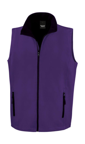 Bedruckbarer Soft Shell Bodywarmer - Reklamnepredmety